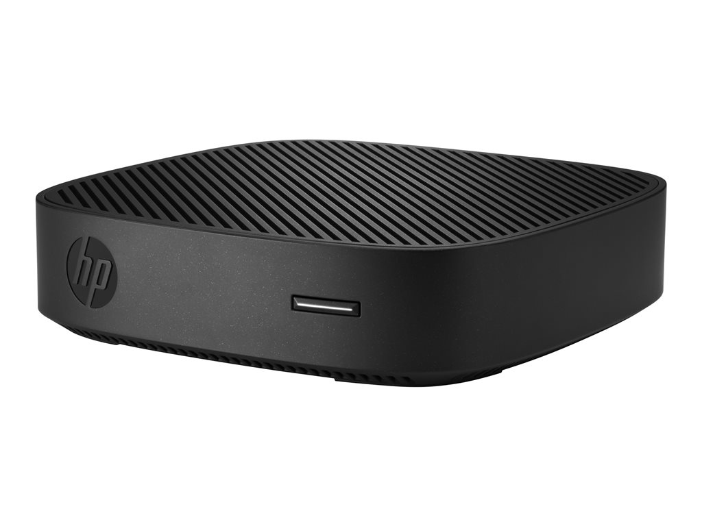 HP t430 - Thin Client - DTS - 1 x Celeron N4020 / 1.1 GHz - RAM 4 GB - Flash - eMMC 32 GB - UHD Graphics 600 - 1GbE - Win 10 IoT Enterprise 2019 LTSC - Monitor: keiner - Tastatur: Deutsch